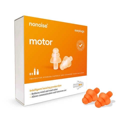 NONOISE MOTO KULAK TIKACI TURUNCU