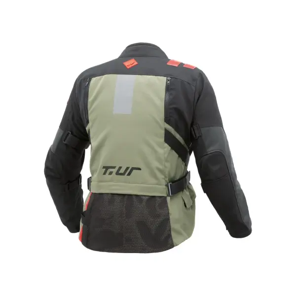 TUCANO T.UR ROADBOOK TOURING CEKET SİYAH YEŞİL