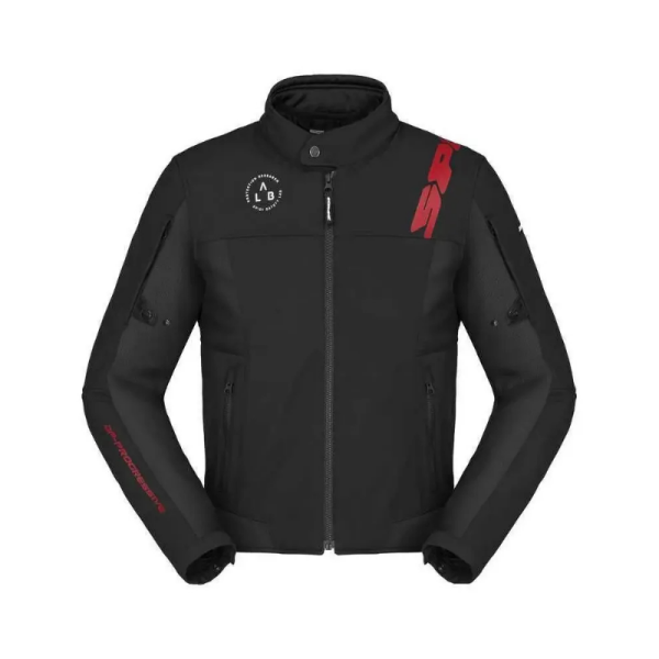 SPIDI CORSA TEX YAZLIK CEKET SİYAH KIRMIZI