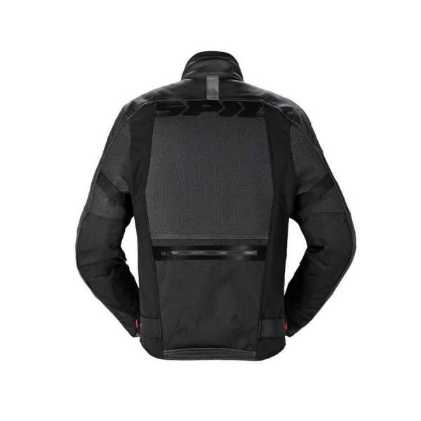 SPIDI VENT PRO YAZLIK FİLE DERİ CEKET SİYAH