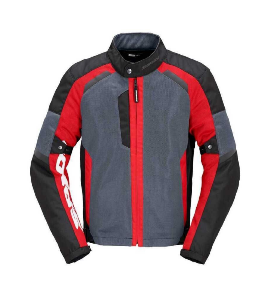 SPIDI TEK NET YAZLIK FİLE TEKSTİL CEKET KIRMIZI