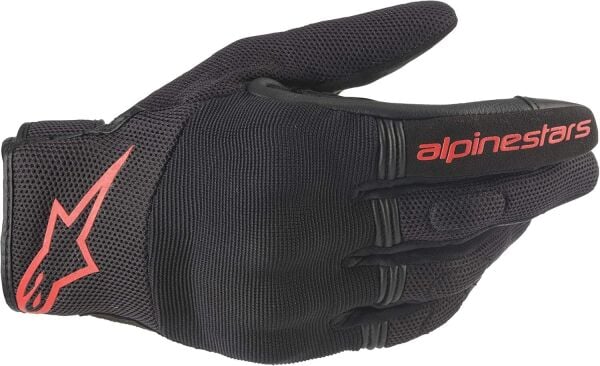 ALPINESTARS CHOPPER BLACK RED GLOVES