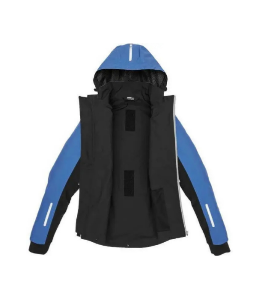 SPIDI HOODIE H2OUT II CEKET SİYAH MAVİ