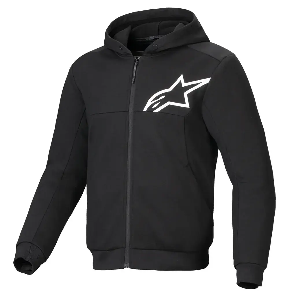 ALPINESTARS CHROME BLACK WHİTE CEKET