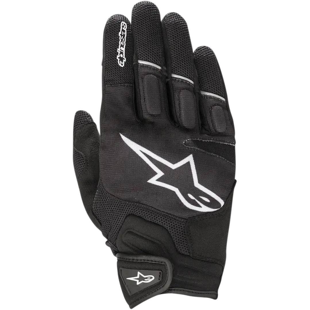 ALPİNESTARS ATOM BLACK WHİTE GLOVES