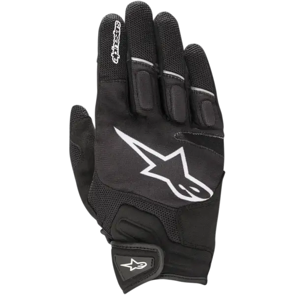 ALPİNESTARS ATOM BLACK WHİTE GLOVES