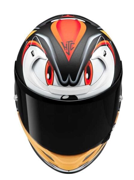 HJC RPHA12 KASK SHADOW THE HEDGEHOG MC1SF