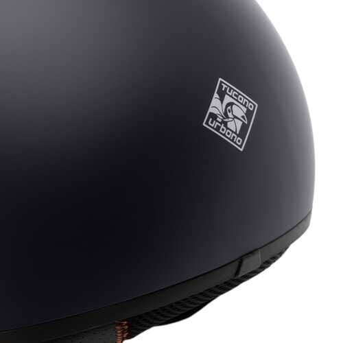 TUCANO URBANO EL JETTIN 6.0 YARIM KASK MAT MOR