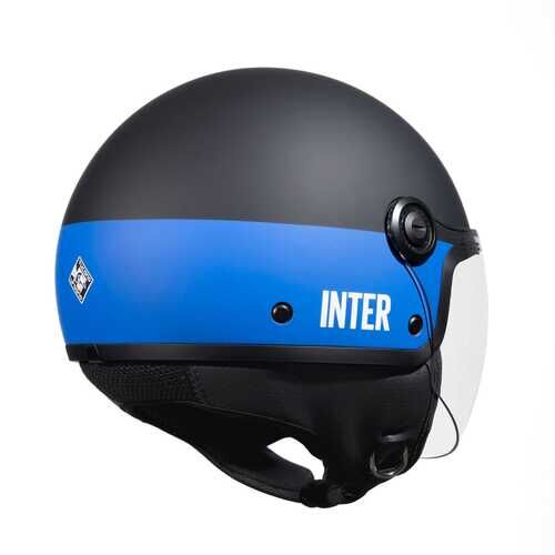 TUCANO URBANO EL JETTIN 6.0 YARIM KASK INTER NERAZZURO MAT SİYAH