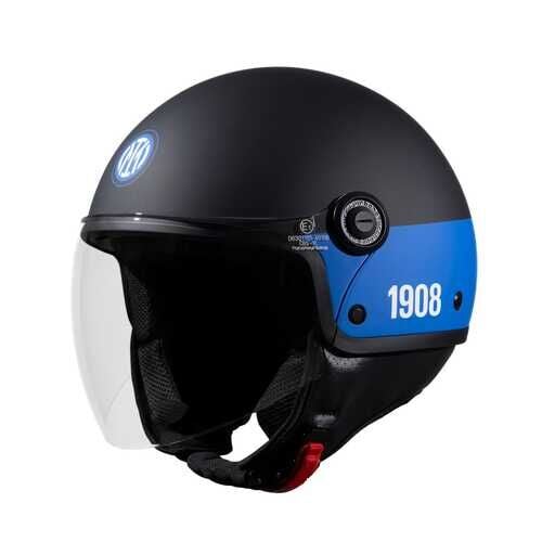 TUCANO URBANO EL JETTIN 6.0 YARIM KASK INTER NERAZZURO MAT SİYAH
