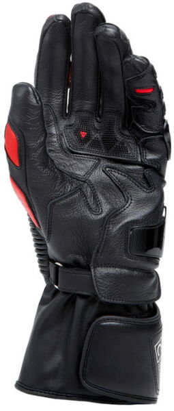 DAINESE DRUID 4 BLACK LAVA RED WHITE DERI ELDIVEN
