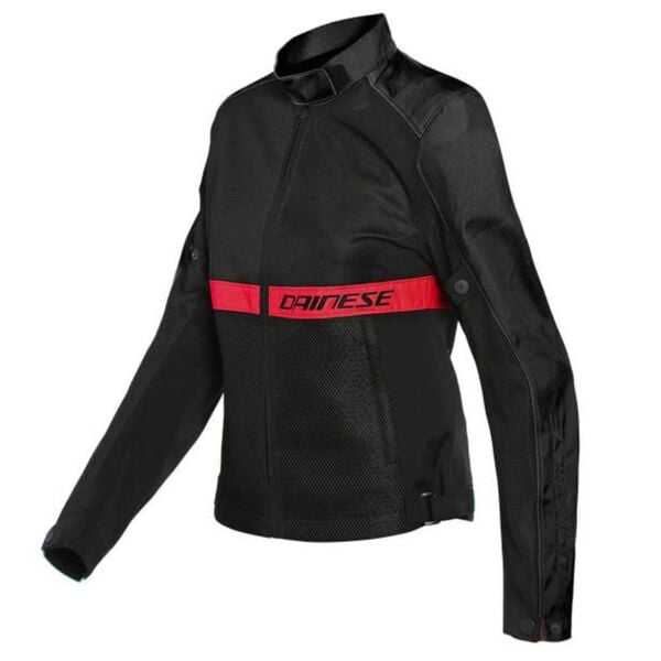 DAINESE RIBELLE AIR LADY MONT BLACK LAVA RED
